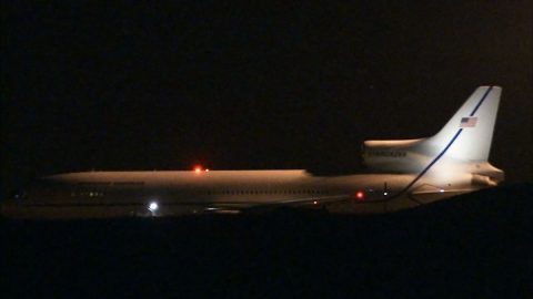 Northrop Grumman’s L-1011 aircraft, Stargazer, prepares for takeoff at the Cape Canaveral Air Force Station Skid Strip in Florida on Oct. 10, 2019. Attached beneath the aircraft is the company’s Pegasus XL rocket, carrying NASA’s Ionospheric Connection Explorer (ICON). (NASA) Northrop Grumman’s L-1011 aircraft, Stargazer, prepares for takeoff at the Cape Canaveral Air Force Station Skid Strip in Florida on Oct. 10, 2019. Attached beneath the aircraft is the company’s Pegasus XL rocket, carrying NASA’s Ionospheric Connection Explorer (ICON). (NASA)