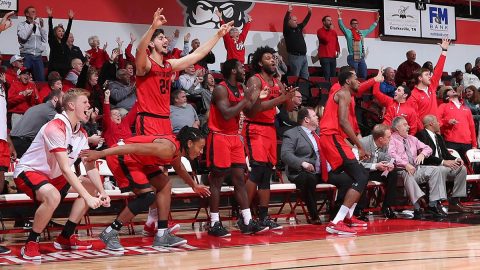 Austin Peay State University Men's Basketball goes on a 22-0 second half run to defeat Southeastern Louisiana 81-60 at the Dunn Center Saturday night. (APSU Sports Information)