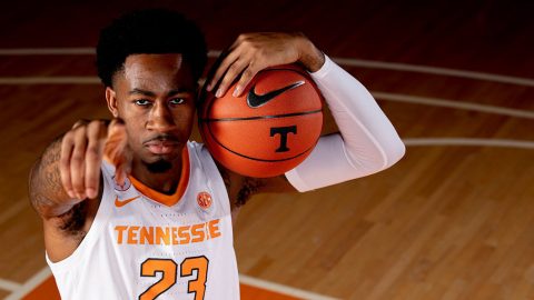 Tennessee Men's Basketball plays UNC Asheville Tuesday night at Thompson-Boling Arena. (UT Athletics)