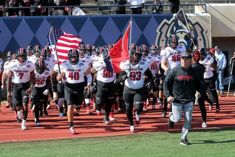 Austin Peay State University Football hosts Eastern Illinois Saturday at Fortera Stadium. A win makes the Govenrors the 2019 Ohio Valley Conference Football Champions. (APSU Sports Information)