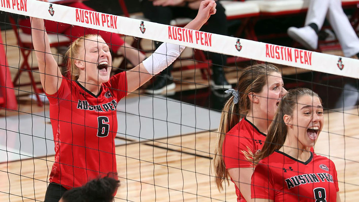 Austin Peay State Unversity Women's Volleyball hits the road to take on Southeast Missouri, UT Martin and Murray State this week. (APSU Sports Information)