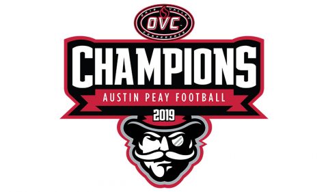 Austin Peay State University Football - 2019 OVC Champions. (APSU Sports Information)