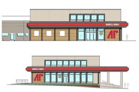 Artist rendition of Austin Peay State University’s new College Street Bookstore. (APSU)