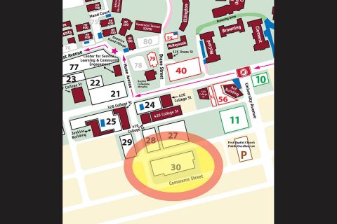The drive-through clinic will be at Austin Peay State University (APSU) Parking Lot 30 at the corner of Fourth Street and Main street in Downtown Clarksville. The drive-through clinic will be at Austin Peay State University (APSU) Parking Lot 30 at the corner of Fourth Street and Main street in Downtown Clarksville.