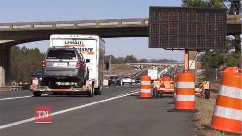 New interchange on Interstate 65 at State Route 109 project completion is estimated for late spring 2020.