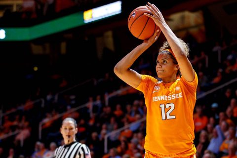 Tennessee Women's Basketball was red hot Saturday night hotting 51.4 percent from the floor to drop Portland State, 88-61. (UT Athletics)