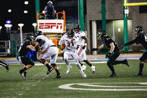 Austin Peay State University Football beats Sacramento State 42-28 in the FCS Playoffs. APSU advances to face No. 3 seed Montana State in quarterfinals. (APSU Sports Information) Austin Peay State University Football beats Sacramento State 42-28 in the FCS Playoffs. APSU advances to face No. 3 seed Montana State in quarterfinals. (APSU Sports Information)