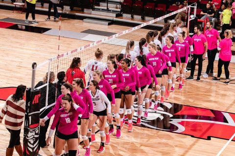 Austin Peay State University Women's Volleyball has been names OVC Team Sportsmanship Award winner. (APSU Sports Information) Austin Peay State University Women's Volleyball has been names OVC Team Sportsmanship Award winner. (APSU Sports Information)