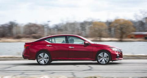 The 2019 Nissan Altima SL 4S that was stolen is similar to the one in this photo according to Clarksville Police.