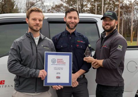 CDE Lightband Energy Services Team (L-R): Jared Combs, John Jackson and Robert Denson