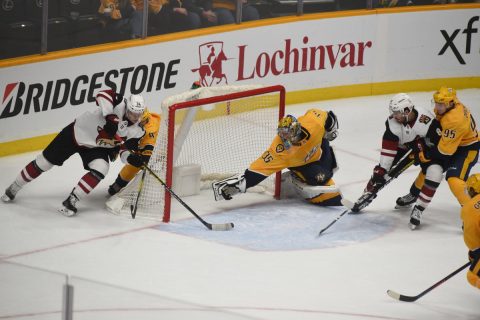 Nashville Predators defeat the Arizona Coyotes 3-2 (Michael Strasinger)