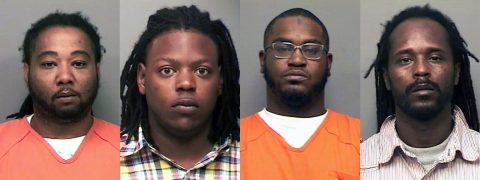 (L to R) Marcus Termaine Darden, Elance Justin Lucas, Derrick Lamar Kilgore, and DeCarlos Titington. (L to R) Marcus Termaine Darden, Elance Justin Lucas, Derrick Lamar Kilgore, and DeCarlos Titington.