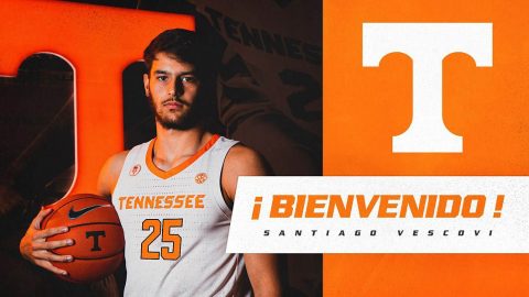 Tennessee Men's Basketball to add Santiago Vescovi Midseason. (UT Athletics)