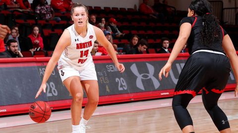 Austin Peay Women's Basketball fourth quarter rally comes up short against Southeast Missouri Thursday at the Dunn Center. (APSU Sports Information)