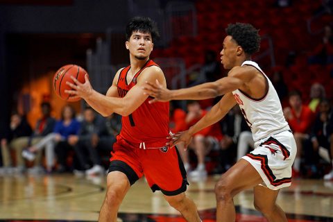 Austin Peay State University Men's Basketball freshman Carlos Paez had 15 points and a career high 8 assists against Southeast Missouri, Thursday night. (APSU Sports Information)