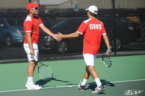 Austin Peay State University Men's Tennis takes on Illinois State at the Governors Tennis Center, Friday. (APSU Sports Information)