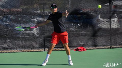 Austin Peay State University Men's Tennis loses 6-1 to Illinois State at home, Friday. (APSU Sports Information)