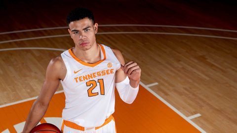 Tennessee Men's Basketball travels to Kansas to take on the Jawhawks at the Allen Fieldhouse, Saturday afternoon. (UT Athletics)