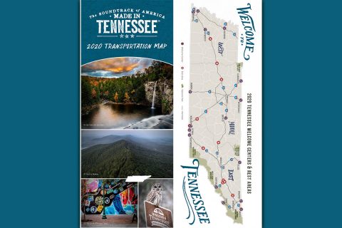 2020 Tennessee Transportation Map