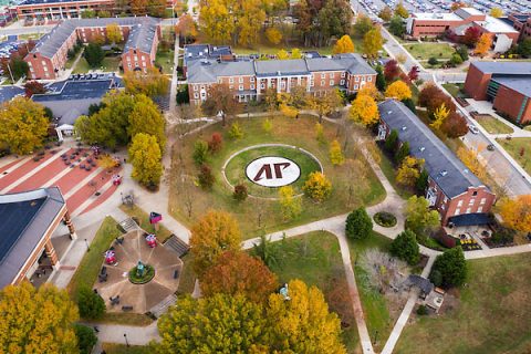 Austin Peay State University Campus. (APSU)