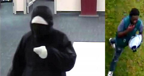 The FBI is trying to identify the suspect in this photo for the robbery of Fifth Third Bank in Hermitage, TN.