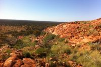 Yarrabubba meteor crater in Australia. (NASA)