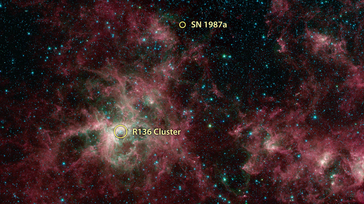 NASA's Spitzer Space Telescope images reveal fascinating features of Tarantula Nebula - Clarksville, TN Online