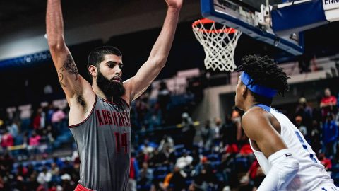 Austin Peay State University Men's Basketball suffers first OVC loss at Tennessee State, 70-68. (APSU Sports Information)