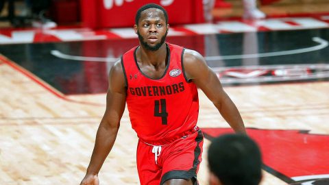 Austin Peay State University Men's Basketball plays Belmont at the Curb Event Center late Saturday afternoon. (Robert Smith, APSU Sports Information)