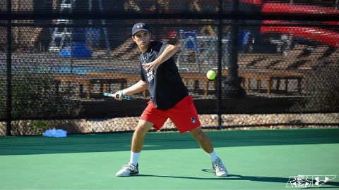 Austin Peay State University Men's Tennis drops close match to Wright State, Saturday. (APSU Sports Information)