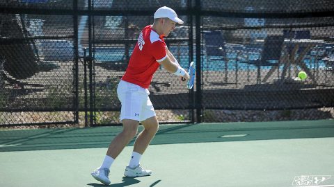 Austin Peay State University Men's Tennis takes down North Alabama 5-2 for Third Straight Win. (APSU Sports Information)