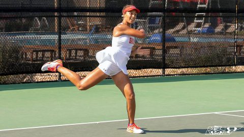 Austin Peay State University beats Western Kentucky 5-2 at the Governors Tennis Center. (APSU Sports Information)