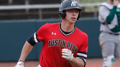 Austin Peay State University Baseball takes down Eastern Michigan 13-6 at Raymnond C. Hand Park, Sunday. (Robert Smith, APSU Sports Information)