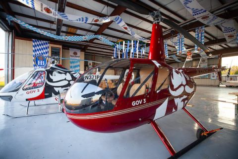 Austin Peay State University's Gov 3 Helicopter. (APSU)