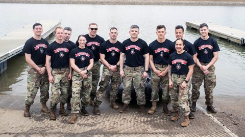 Last year’s Sandhurst competition team. (APSU)