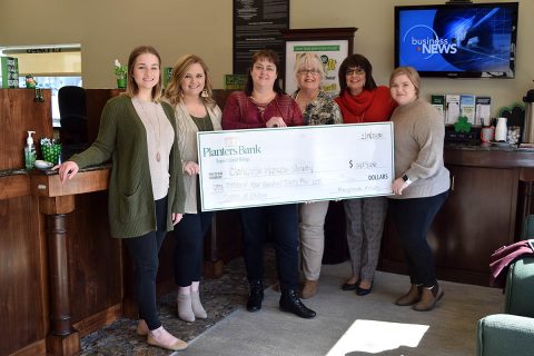 Humane Society of Clarksville - Planters Bank, Hilldale, Clarksville raised money for the Humane Society of Clarksville Montgomery County