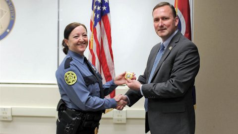 Montgomery County Sheriff’s Office Jail Corporal Jennie Esquilin.