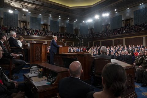 President Donald J. Trump delivers his State of the Union address. President Donald J. Trump delivers his State of the Union address.