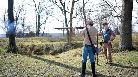 Surrender of Clarksville to feature Uniformed Soldiers provide Living History and Cannon Firing Demonstrations at Fort Defiance.