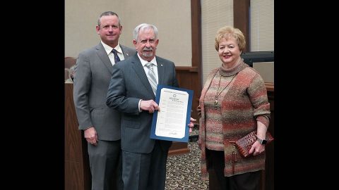 2019 Adult GVSA recipient Gary Norris.