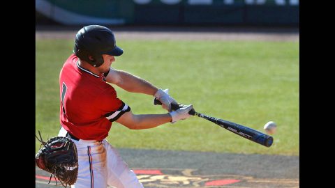 Austin Peay State University Baseball unable to contain Murray State, Sunday. (Robert Smith, APSU Sports Information)