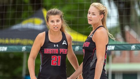 Austin Peay State University Beach Volleyball set to start 2020 Season at the UCA Beach Tournament. (APSU Sports Information)