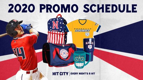 15 Fireworks Shows, 2000s Weekend, Star Wars Weekend Highlight Nashville Sounds Promotions Slate. (Nashville Sounds) 15 Fireworks Shows, 2000s Weekend, Star Wars Weekend Highlight Nashville Sounds Promotions Slate. (Nashville Sounds)
