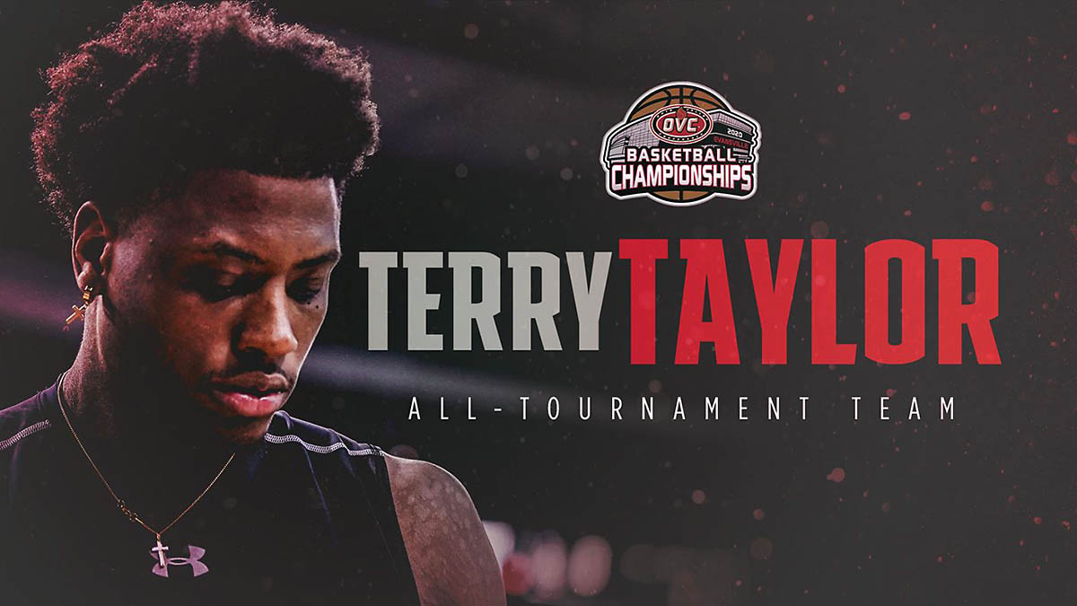 Austin Peay State University Basketball's Terry Taylor named to All OVC Tournament Team. (APSU)