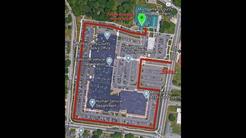 Montgomery County Health Department traffic pattern map Montgomery County Health Department traffic pattern map