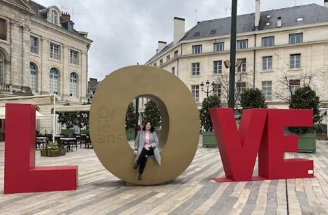 Austin Peay State University freshman Madison Morgan in in Orléans. (APSU)