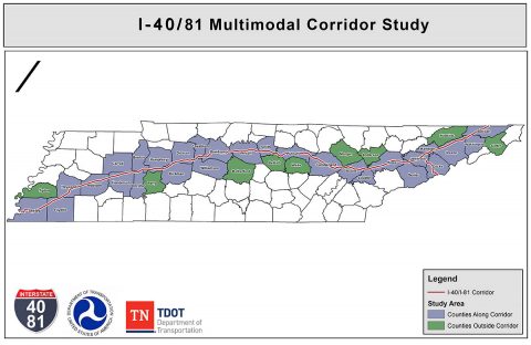 Interstates 40 and 81 Multimodal Corridor Study