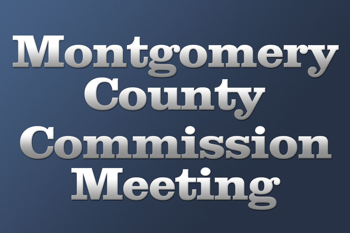 Montgomery County Commission Meetings will be Closed to the Public in January