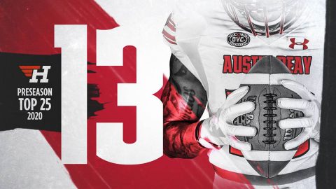 Austin Peay State University Football ranked 13th in HERO Sports Preseason FCS Top 25 Poll. (APSU Sports Information)