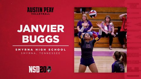 Austin Peay State University Women's Volleyball adds setter Janvier Buggs for 2020 Season. (APSU Sports Information)